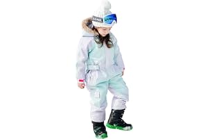 Bluemagic Kid's Baby One Piece Snowsuits Overalls Ski Suits Jackets Coats Jumpsuits Winter Outdoor Waterproof Snowboarding