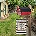 AVOIN colorlife Trick or Treat Garden Flag 12 x 18 Inch Double Sided Outside, Halloween Holiday Yard Outdoor Flag
