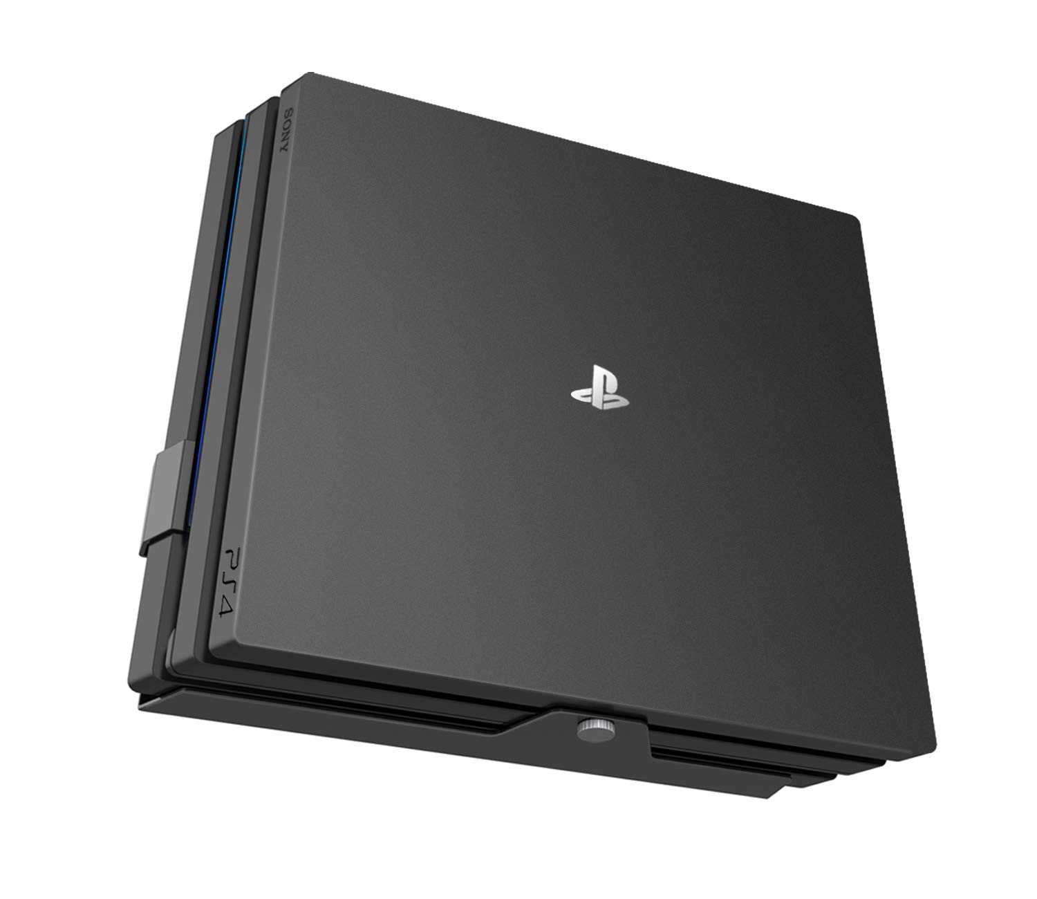 Monzlteck New Wall Mount for PS4 pro, Near or Behind TV, Space Saving,Customized to Perfectly Fit PlayStation4 pro,Easy to Install