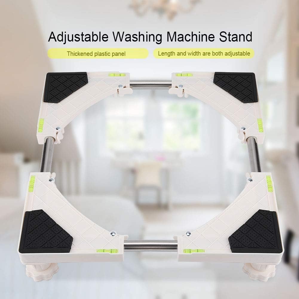 Base per Lavatrice con Ruote, Sposta Lavatrice Regolabile (45 - 70 cm