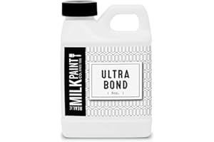 Real Milk Paint, Adhesion Promoter and Bonding Primer for Milk Paint on Plastic, Shellac, Glass, Painted, and Varnished Surfaces, Ultra Bond, Water Based, No VOCs, 8 oz.