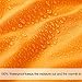 Camping Sleeping Bag Adult For 0 degree to 20 Degrees Fahrenheit 4 Season Envelope Mummy Outdoor Lightweight Portable Waterproof Perfect Traveling,Hiking Activities(Orange & Black / Right Zip, Mummy)