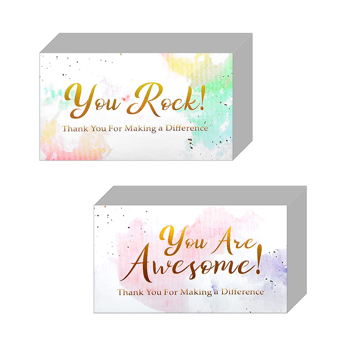 Jagowa 100 Pcs Appreciation Cards You Are Awesome Cards Positive Affirmations Cards Personalised Paper Nurse Appreciation Gifts