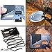 Survival Multi Tool - RumbaDock Survival Gear Tools 14-1 Credit Card Multitool- Best SAS Survival Kit Multi-tool- Ideal for Fishing Survival Kit Multitool: Lifetime Warranty, Black