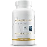 Biotics Research Optimal EFAs - BC, Proprietary Blend of Fish, Flaxseed and Blackcurrant Seed Oils. Balance of Omega3, 6 and 9 Fatty Acids, 120 Softgels
