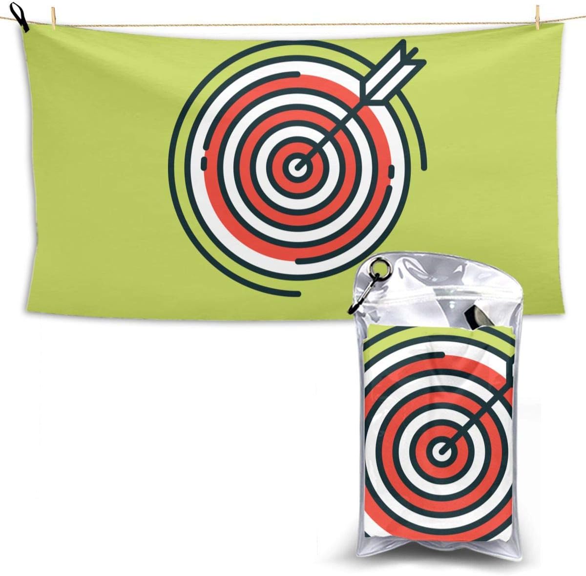 swimming bag target