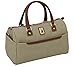 LONDON FOG Cambridge II 16-Inch Classic Satchel, Black White Houndstooth