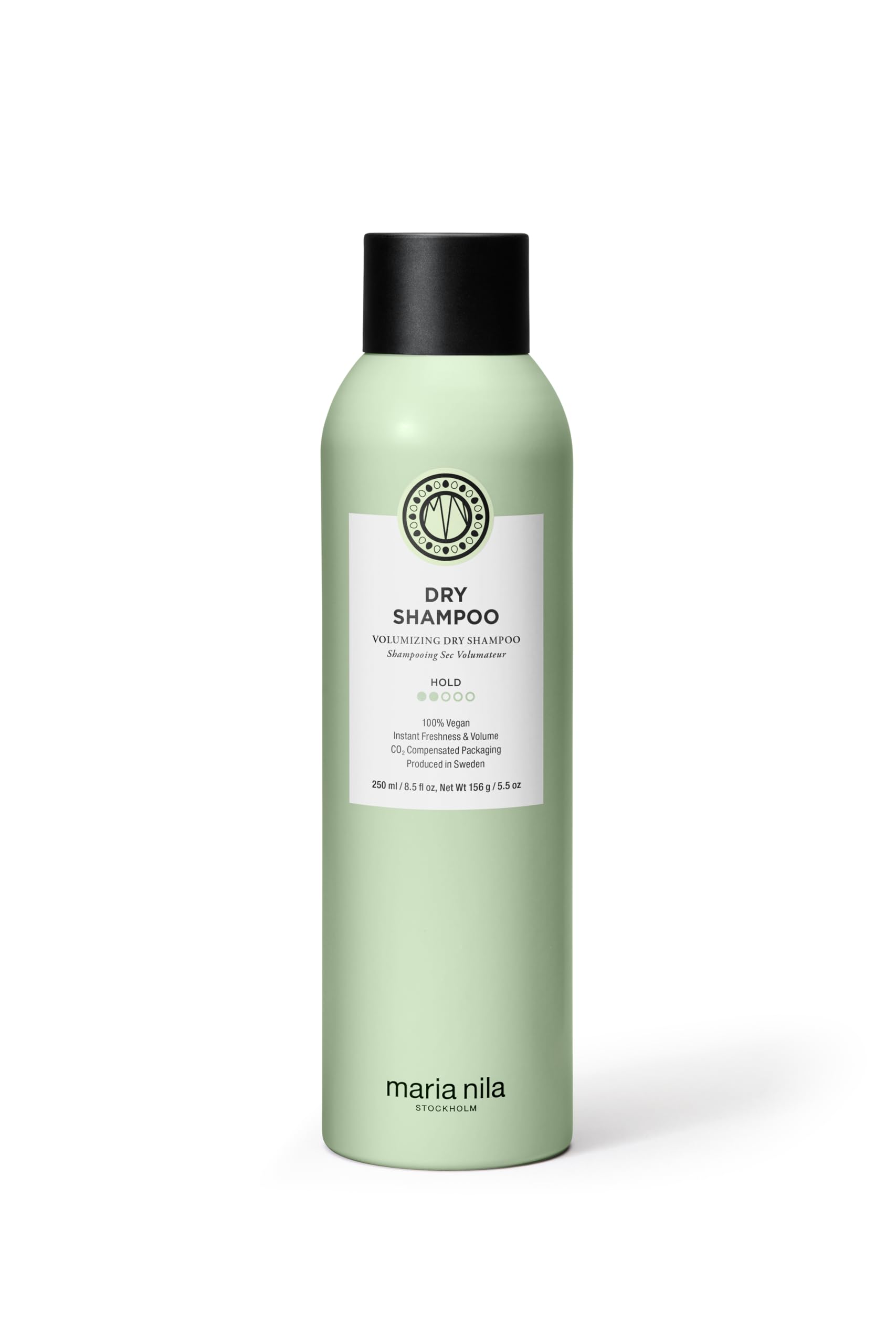 Maria Nila Dry Shampool, Freshens up Greasy Hair, Adds Volume to Fine Hair, 100% Vegan & Sulfate/Paraben free, 250 ml