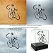 Sports Colors & Sizes Variations Vinyl Sticker Decal Bicycle Doors Motorcyc ATV Car Garage Bike (5 X 4,11 in.) Vinyl Color White