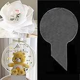 10 PCS Bobo Balloons,24 inch Clear Bubble Balloon,3.7 Inch Wide Mouth Design to Stuffing Gifts for Christmas Wedding Birthday Party Decorations,Balloon Stuffing Machine Dedicated