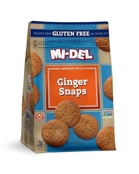 MI-DEL GLUTEN FREE GINGER SNAPS – NON GMO...