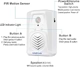 Waytronic Microsound V22 MP3 Speaker PIR Motion Sensor USB Download Halloween view 6