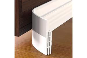 Door Draft Stopper Under Door Seal for Exterior/Interior Doors, Door Sweep Strip Under Door Draft Blocker, Soundproof Door Bo