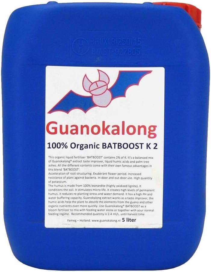 Guanokalong Bat Boost K 2 Organic Nutrient Fertiliser Hydroponics (5 Litre)