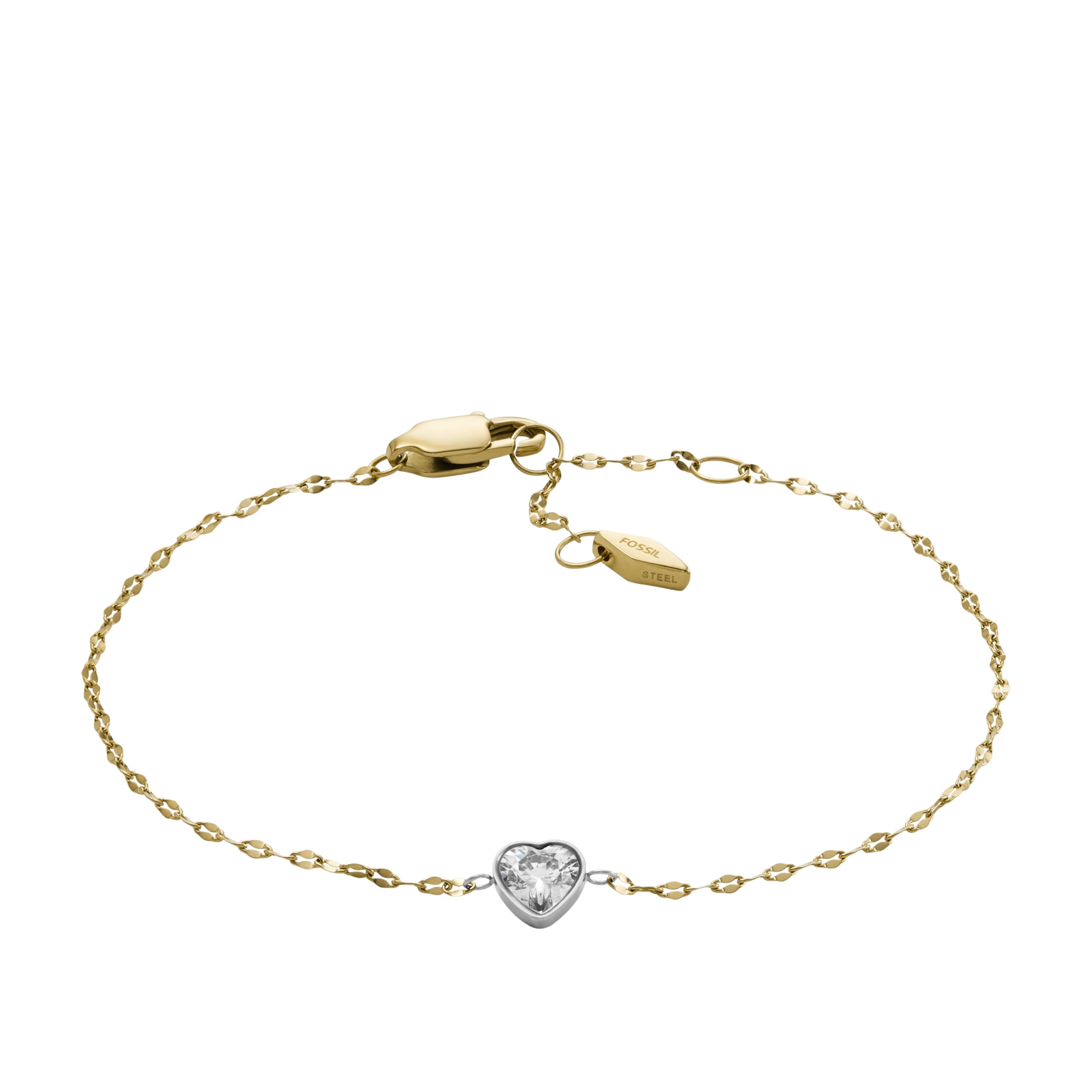 Fossil Women's Sadie Tokens Of Affection Two-Tone