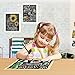 3 Pack DIY 5D Diamond Painting Kit Full Drill Painting Diamond Sticker Stitch Painting Sets New Style Blackboard Cute Newspaper Painting Novel Toys for Children(10inch x 12inch/25cm x 30cm)