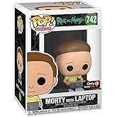 Funko Pop Rick and Morty with Laptop Vinyl Figure Toy Exclusive