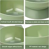umorismo 3 Pcs Raised Cat Bowls Elevated Stand 15° Tilt Whisker Friendly view 2