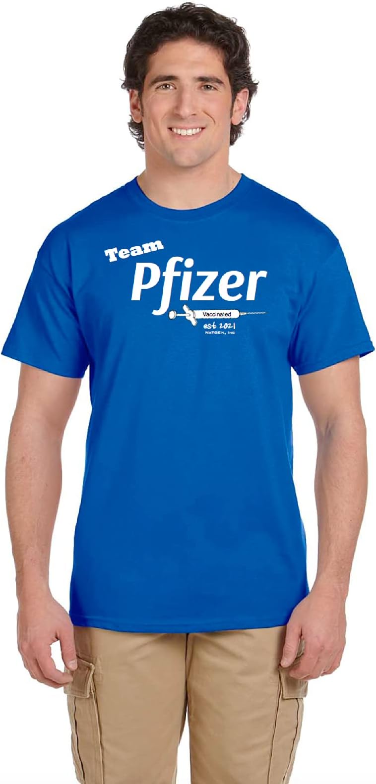 Nxtgen Team Vaccination Shirts | Team Pfizer and Team Moderna | Lightweight and Breathable Shirts