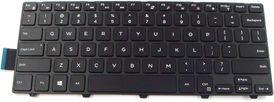 Replacemet Parts for Dell Latitude 3480 14.0 inch US Layout Keyboard with Backlit 021H9J 21H9J