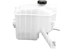 LOSTAR 603-008 Pressurized Coolant Reservoir with Cap Compatible with 2013-2016 Chevrolet Silverado 2500HD 3500HD & GMC Sierra 2500HD 3500HD - Replaces OE# 13502509, 22957038, 23106015, 92205634