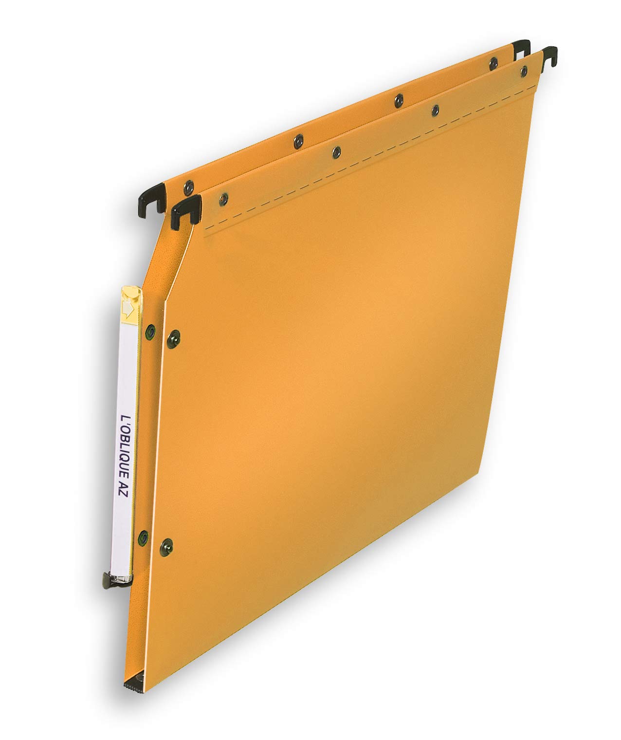 Elba 100330607 Suspension File A4 15 mm Base Polypropylene Opaque Pack of 10 Yellow