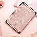 BENTOBEN Case for iPad Mini 4, Glitter Bling Sparkly Protective Cases, Super Slim Lightweight Shiny Cover, 2 in 1 Heavy Duty Hard PC Cover Soft TPU Shcokproof Case for iPad Mini 4 (2015), Rose Gold