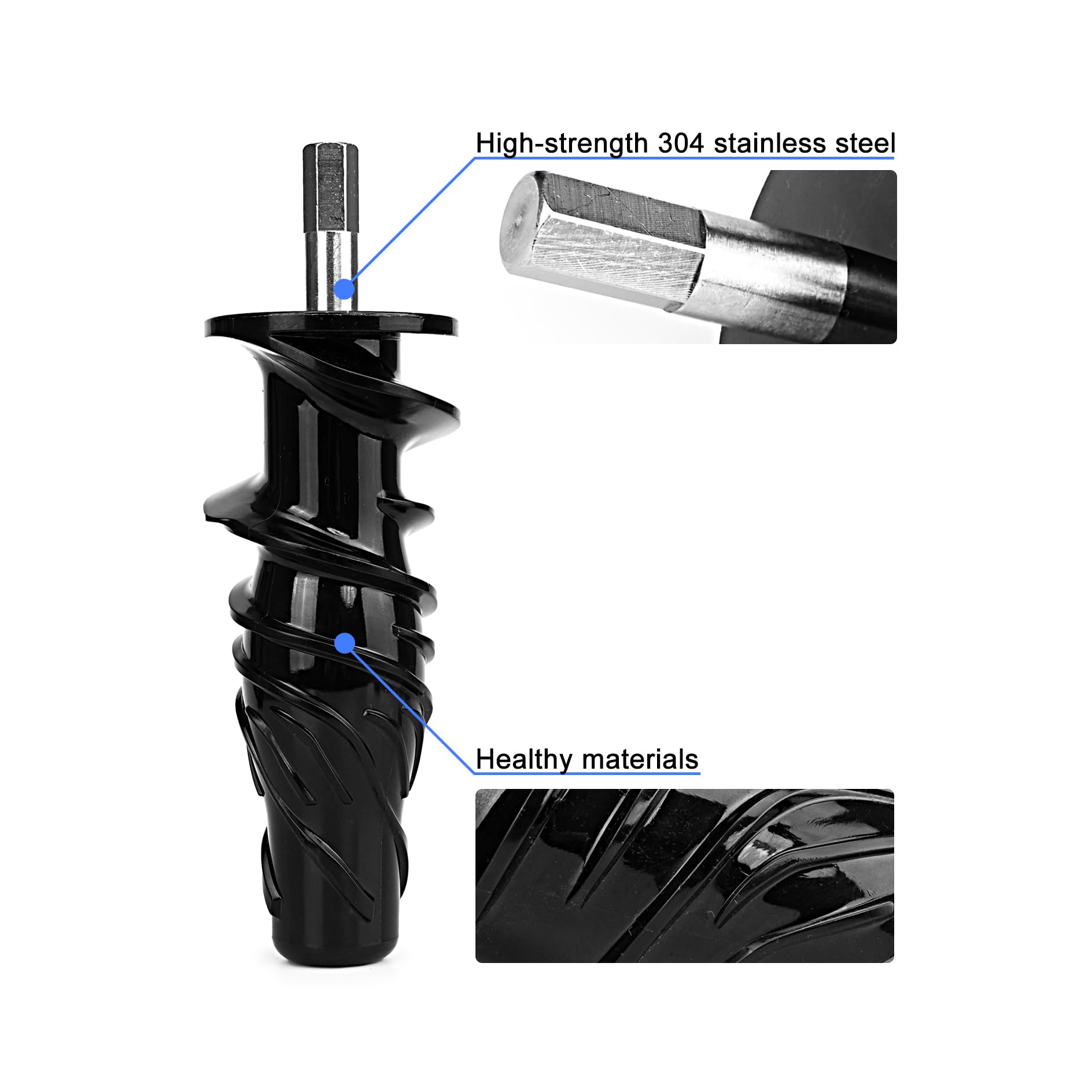 DEENGK 8006 8003 8008 8005 8004 Juicer Replacement Parts, 8006 Juicer Auger Replacement Parts for Masticating Juicers