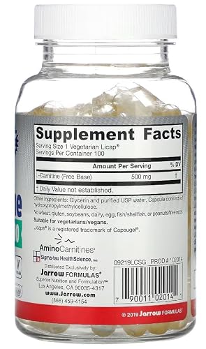 jarrow formulas l-carnitine 500 mg 100 capsules Formulas Quercetin Bioflavonoid Capsules, ct / Jarrow Formulas L-Carnitine 500 mg