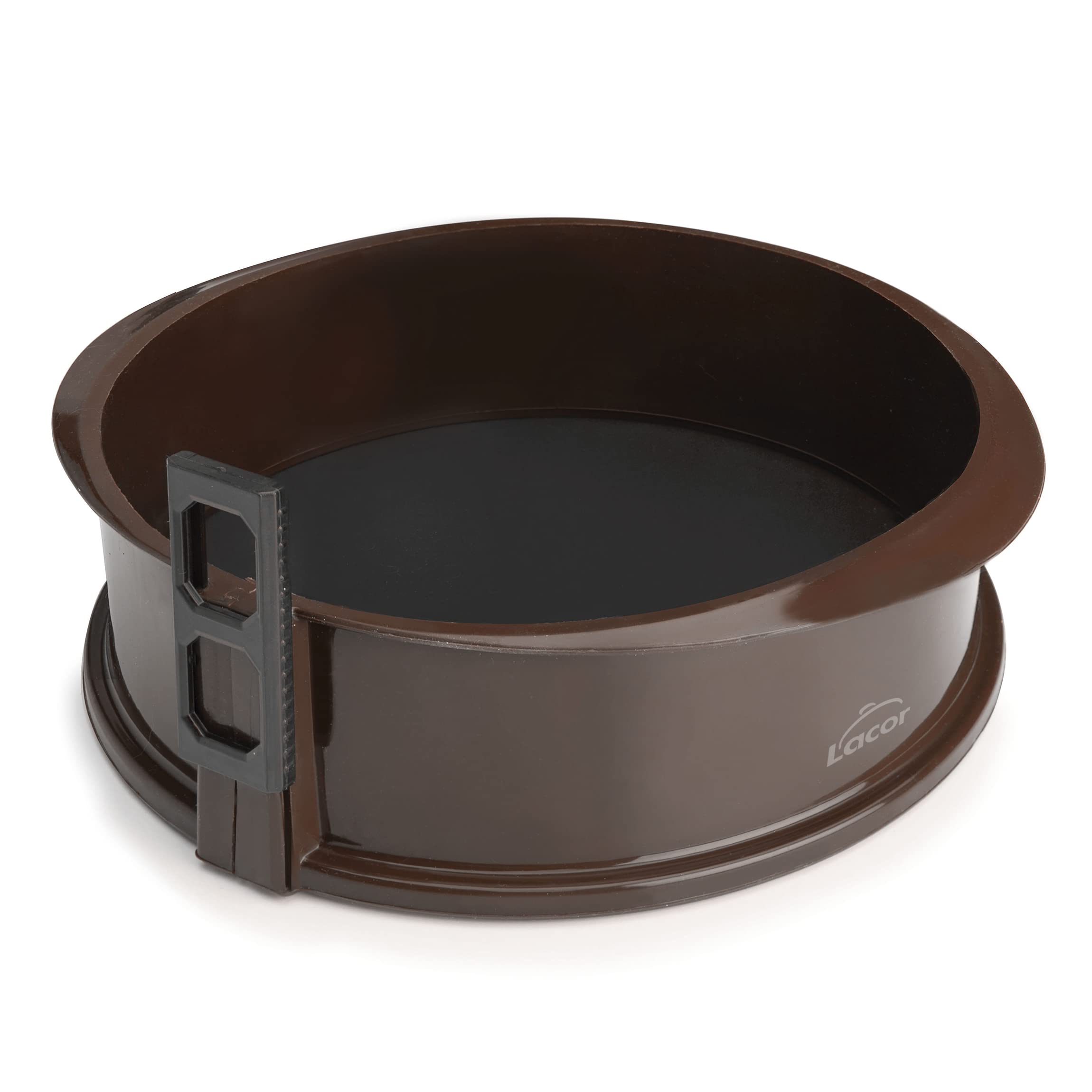 Lacor 66775 Dismountable Silicone Mould, 30 x 25 x 7.5 cm, Brown