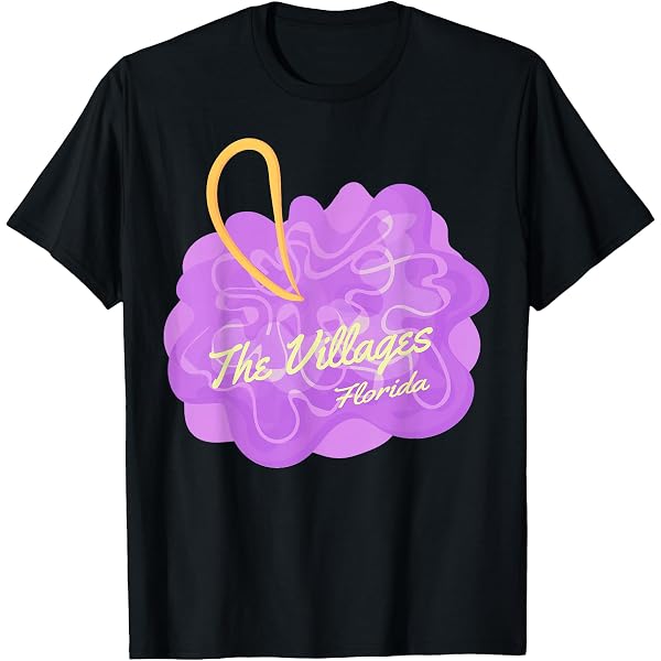 Amazon.com: The Villages Purple Loofah 'Code' Florida Souvenir