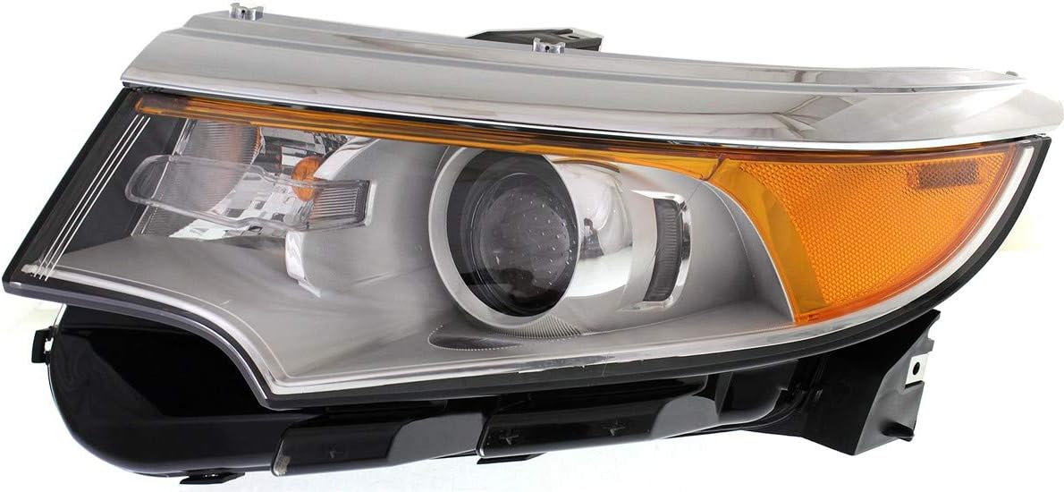 Headlight Compatible with FORD EDGE 20112014 LH Assembly