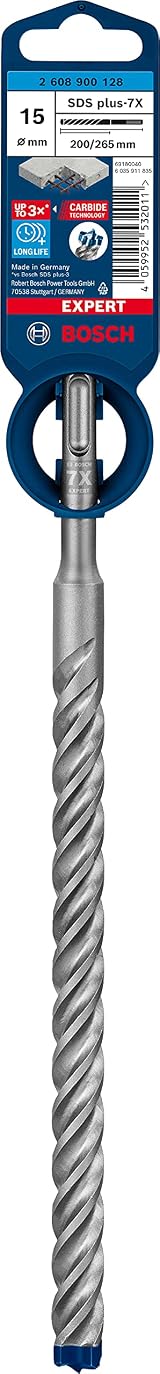 Bosch EXPERT SDS plus-7X Hammer Drill Bit 15 mm x 200 x 265 mm view 2