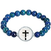 Verhand NFC Christian Bead Bracelets for Women, Men and Teens, Bible Verse Bracelets - Inspiring Daily Scripture Christmas Stocking Stuffers Gifts Ideas