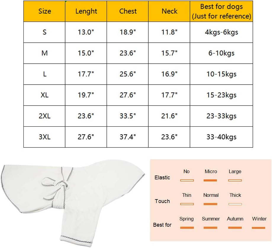 Dog Bathrobe, Microfiber Fast Drying Absorbent Hooded Bath Towel for Cats Puppy Small Medium Dogs White S - Image 5