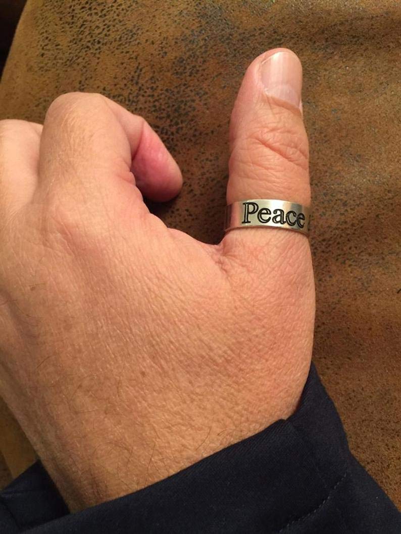 thumb ring design for man