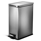 Home Zone Living 8 Gallon Slim Kitchen Trash