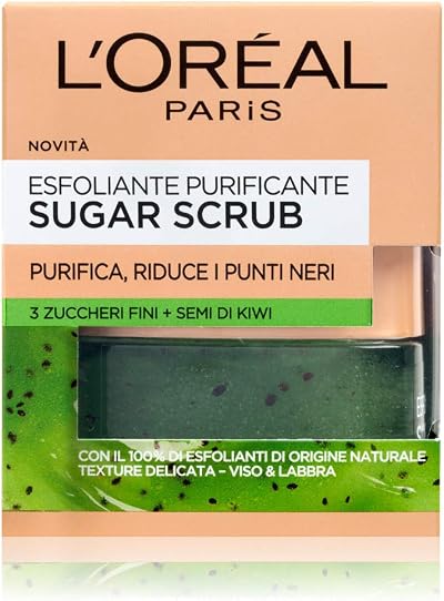 L'Oreal Paris Sugar Scrub Facial Purifying Exfoliating 50ml