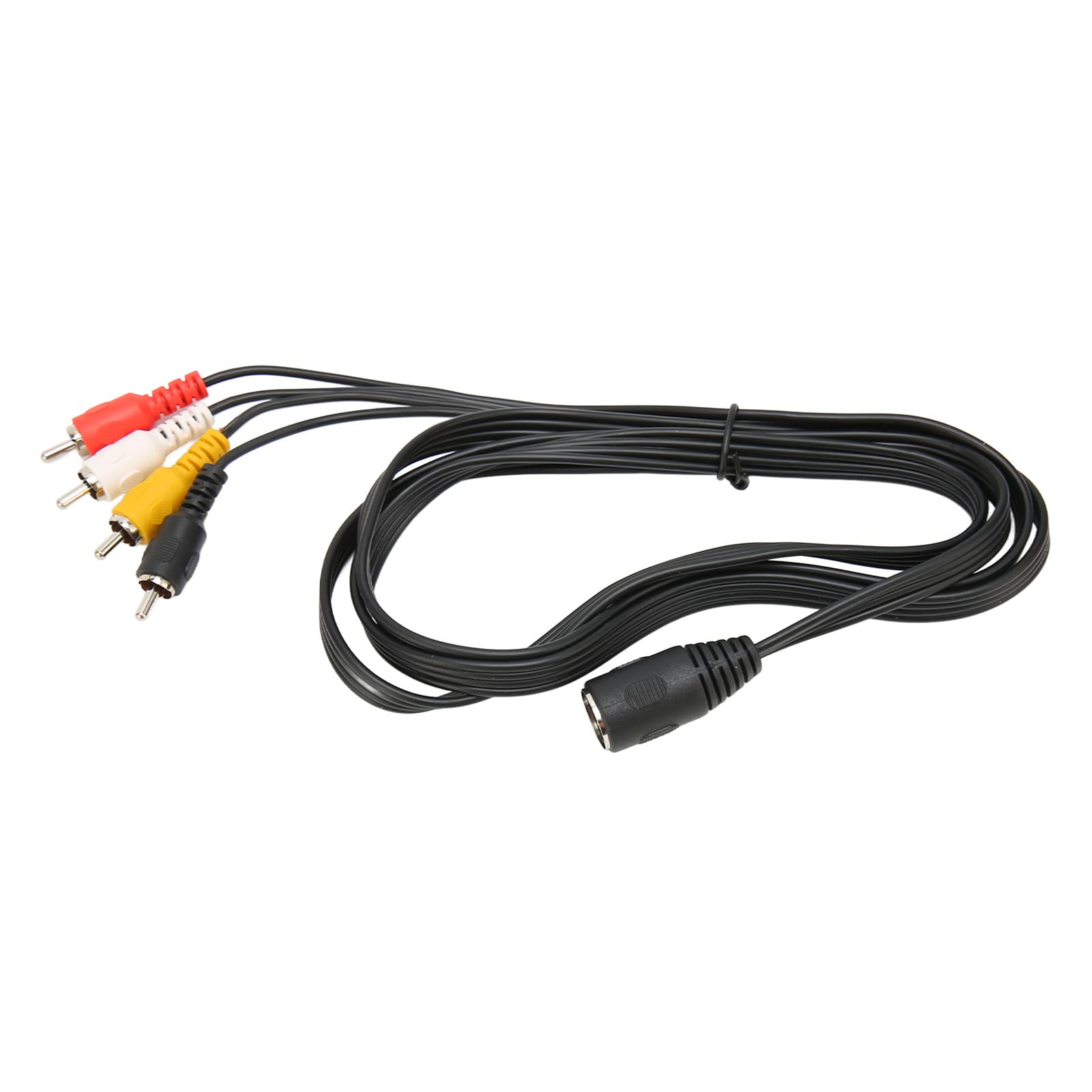 NIZUUONE 5 Pin DIN to 4 Cable Female Male Sound Adapter CD Amplifier Speaker 4.9ft