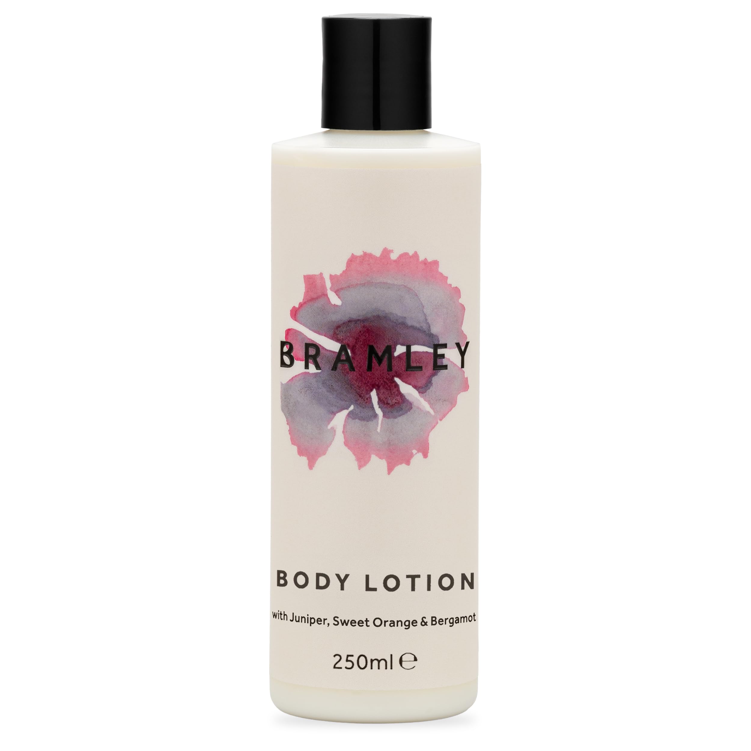 Bramley Body Lotion (250ml), Body Moisturiser with Juniper, Sweet Orange & Bergamot Essential Oils, Naturally Scented Cream That Nourishes & Softens, Vegan & Cruelty Free