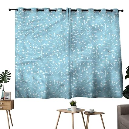 Amazon Com Williasm Night Darkening Curtains Grommet Curtain For