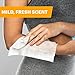 Nathan Body Wipes for Cleansing and Deodorizing After Workout, Camping and Outdoors use Contains Alcohol Refreshing Scent, Travel Size, 15 Count Pack