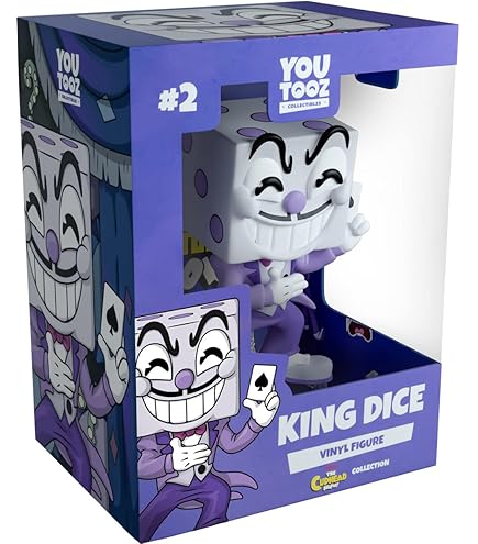 Amazon.com: Funko Pop! Games: Cuphead S1- King Dice (Styles May