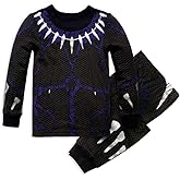 Marvel Black Panther Costume PJ PALS for Boys, Size 2