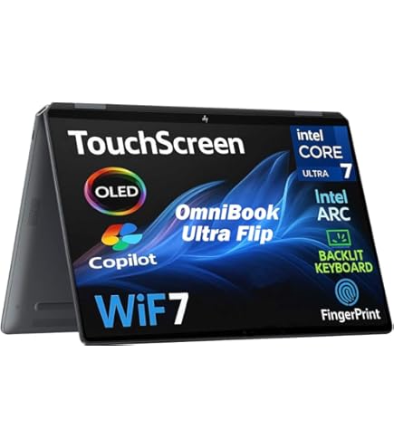 Amazon.com: HP 2024 OmniBook Ultra Flip 14” 2880x1800 120Hz Touch