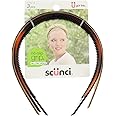 Scunci No Slip Grip Skinny Head Bands, 3 pk