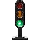 TOYANDONA 7.8 inch Traffic Light Signs Toy Multicoloured Simulation Road Light Safety Traffic Maker Crosswalk Signal Model Toy for Kids Birthday Education Gifts