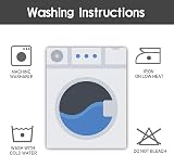 DWCN Blackout Curtains 46x54 Inch 2 Panels Eyelet Thermal Room Darkening view 7
