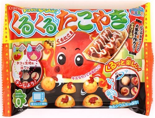 Kuru Kuru Takoyaki Kracie Popin' Cookin' DIY candy