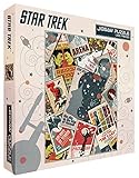 Star Trek Collage Sci-Fi TV Television Show (Juan Ortiz retro art) 1000 Piece 20x27 Inch Jigsaw Puzzle